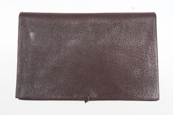 画像1: m.a+　 EXTRA LARGE WALLET　 W11/H-MA1.0　 col.PIG LEATHER WINE