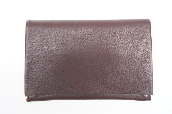 画像1: m.a+　 LARGE  WALLET　 W9-MA1.0　 col. PIG LEATHER WINE