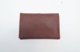 画像1: m.a+　<br />SMALL  WALLET　<br />W7-MA.R1.0　<br />col. REVERSE PIG LEATHER WINE (1)