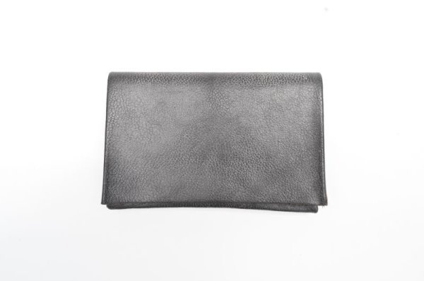 画像1: m.a+　 SMALL  WALLET　 W7-CAO1.0　 col. CAMEL LEATHER COAL