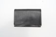 画像1: m.a+　<br />SMALL  WALLET　<br />W7-YAO1.0　<br />col. YAK LEATHER BLACK (1)