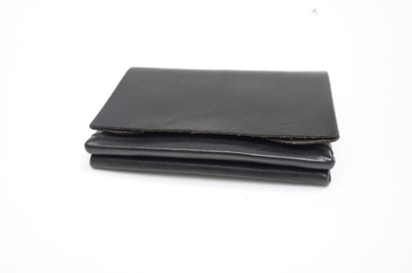 画像2: m.a+　 SMALL  WALLET　 W7-YAO1.0　 col. YAK LEATHER BLACK