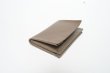 画像4: m.a+　 SMALL  WALLET　 W7-VA1.0　 col. COW LEATHER GREY (4)