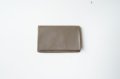m.a+　 CARD  WALLET　 W5-VAO1.0　 col. COW LEATHER GREY