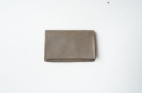 m.a+　 CARD  WALLET　 W5-VAO1.0　 col. COW LEATHER GREY