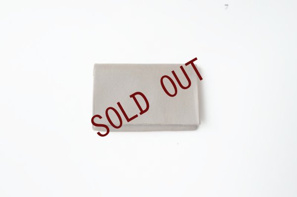 画像1: m.a+　 CARD  WALLET　 W5-VAO1.0　 col. COW LEATHER GREY
