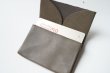 画像3: m.a+　 CARD  WALLET　 W5-VAO1.0　 col. COW LEATHER GREY (3)