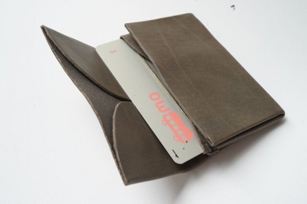 画像5: m.a+　 CARD  WALLET　 W5-VAO1.0　 col. COW LEATHER GREY