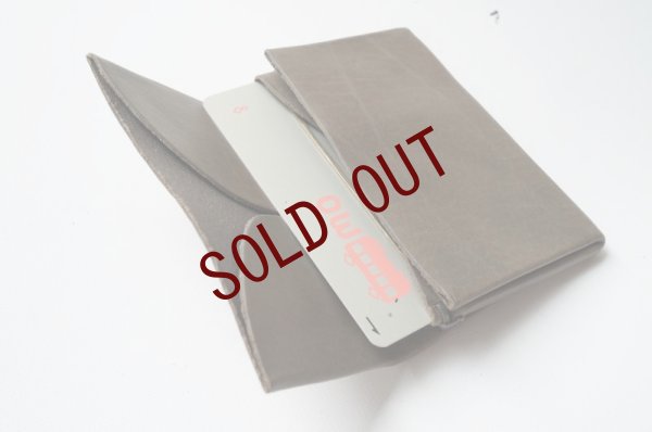 画像5: m.a+　 CARD  WALLET　 W5-VAO1.0　 col. COW LEATHER GREY
