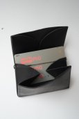 画像7: m.a+　 CARD  WALLET　 W5-VA1.0　 col. COW LEATHER BLACK