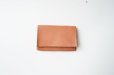 画像1: m.a+　<br />CARD  WALLET　<br />W5-VA1.0　<br />col. COW LEATHER NATURAL (1)