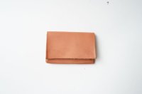 m.a+　 CARD  WALLET　 W5-VA1.0　 col. COW LEATHER NATURAL