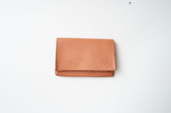 画像1: m.a+　 CARD  WALLET　 W5-VA1.0　 col. COW LEATHER NATURAL