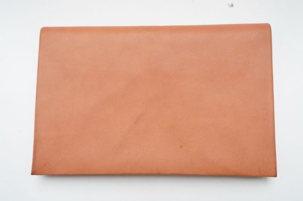 画像1: m.a+　 EXTRA LARGE WALLET　 W11-VA1.0　 col.COW LEATHER NATURAL