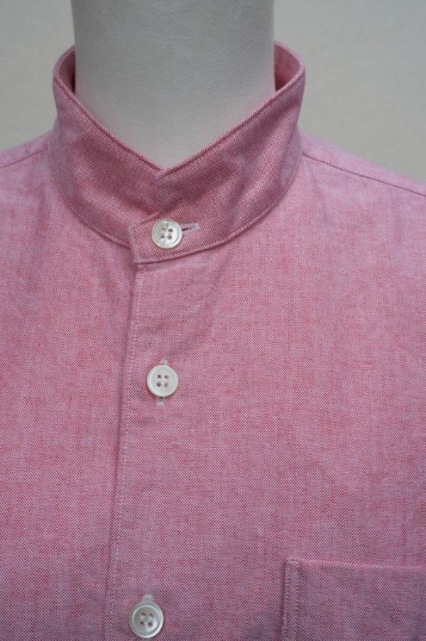 画像2: Sans limite　 Mao Collar Oxford　 col. RED