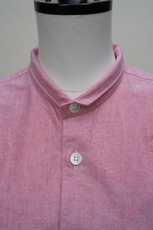 画像3: Sans limite　 Mao Collar Oxford　 col. RED