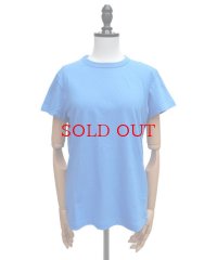 eleven 2nd　 Plain Cotton Jersey Short T-shirt　 col. Blue