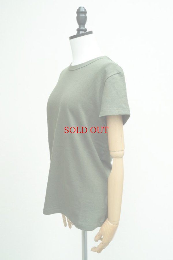 画像2: eleven 2nd　 Plain Cotton Jersey Short T-shirt　 col. Olive