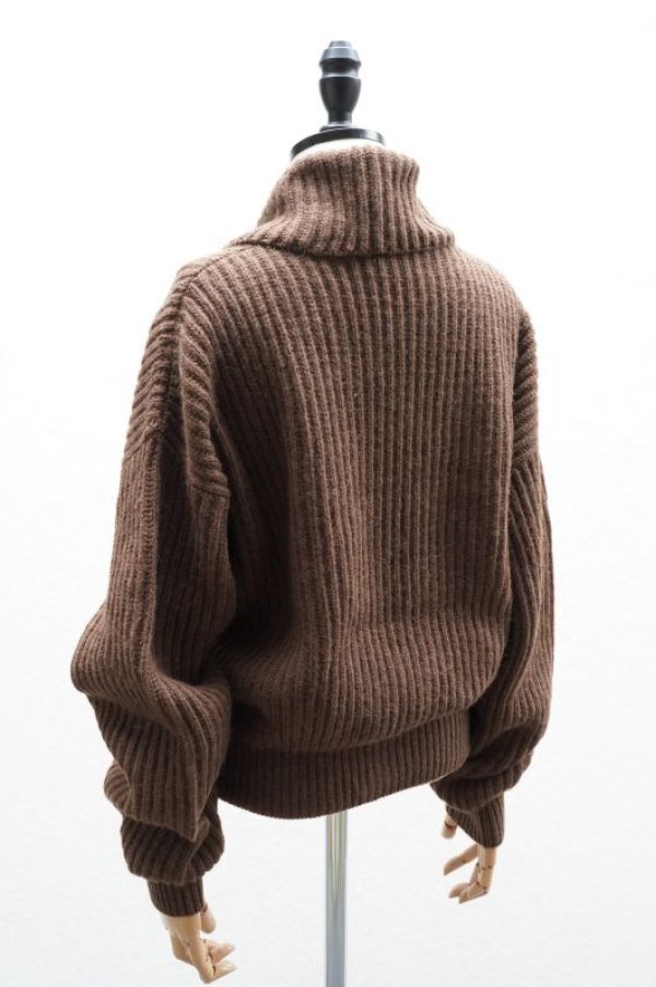 画像3: Cristaseya　 18SH-CA-BR　 CAMEL OVERSIZED CARDIGAN　 col.BROWN