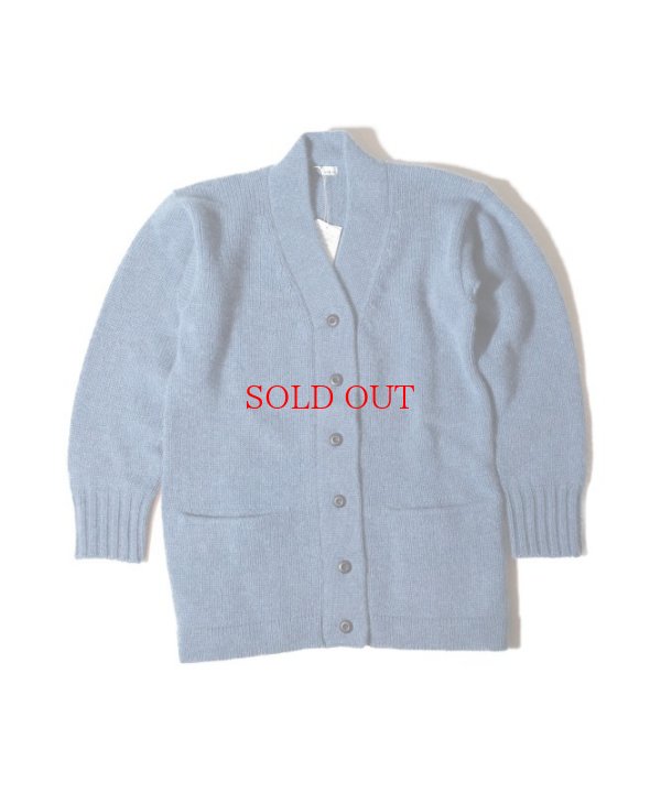 画像1: eleven 2nd  "Lettered Cardigan" col.Lapis Blue