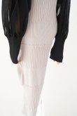 画像7: CFCL　 FLUTED LUCENT LONG PUFF SLEEVE DRESS　 col.LIGHT BEIGE (7)