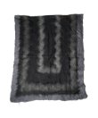 画像3: SILVANA MANETTI　 SILK WOOL STOLE　 col. GRAY / BLACK (3)