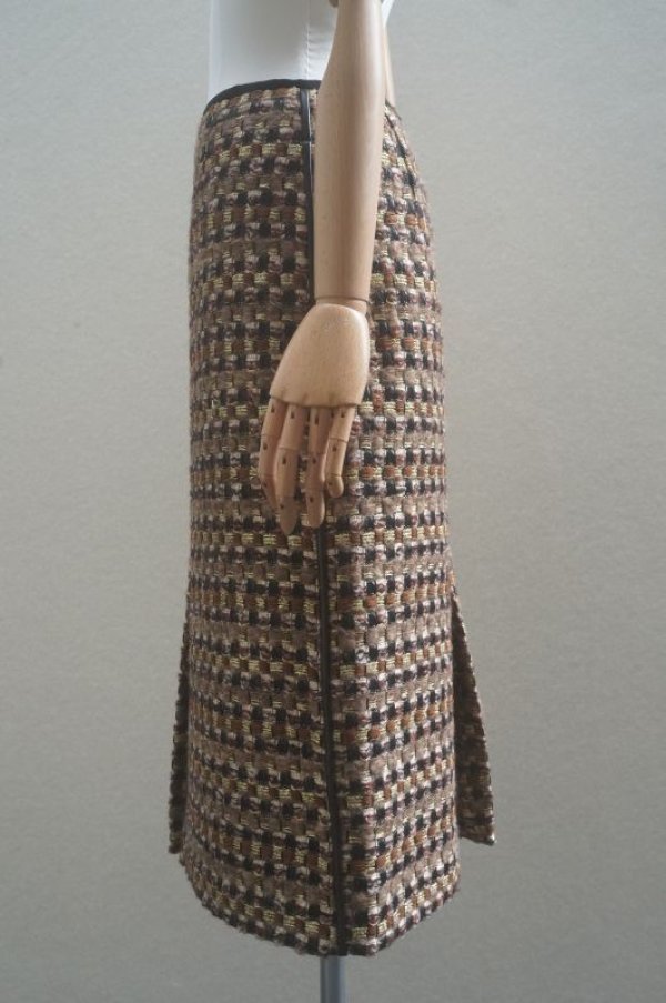 画像6: BOWTE　 FRANCE BLOCK TWEED SKIRT　 col.BLOCK CHECK