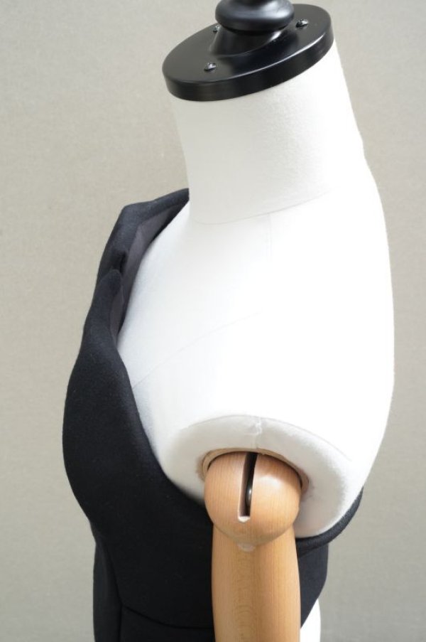 画像4: BOWTE　 WOOL DOUBLE FACE BUSTIE 　 col.BLACK