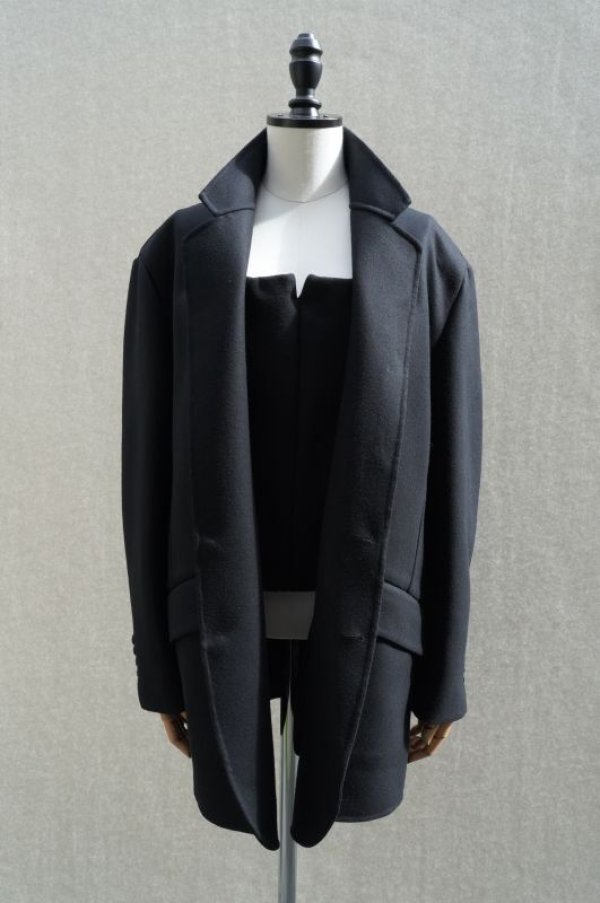 画像7: BOWTE　 WOOL DOUBLE FACE BUSTIE 　 col.BLACK