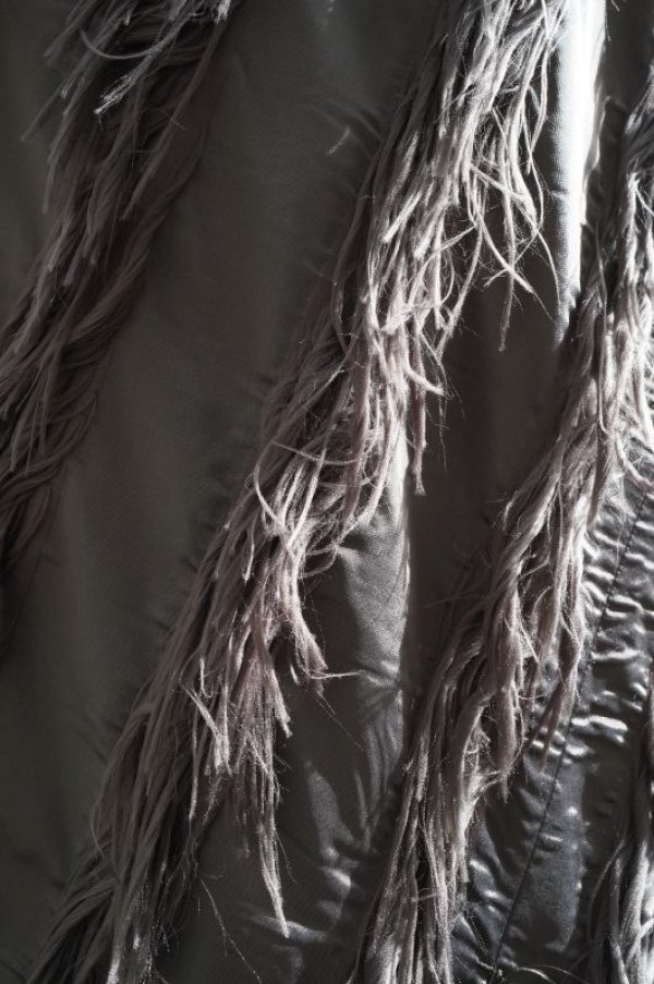 画像4: BOWTE　 FRINGE JAQUARD BIAS SKIRT　 col.DASTY GREY
