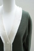 画像3: BOWTE　 12G CASHMERE FRINGE CARDIGAN　 col.BLACK (3)