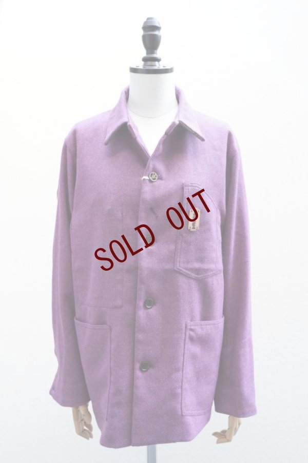 画像2: TANAKA　 THE WORK JACKET　 col.PURPLE