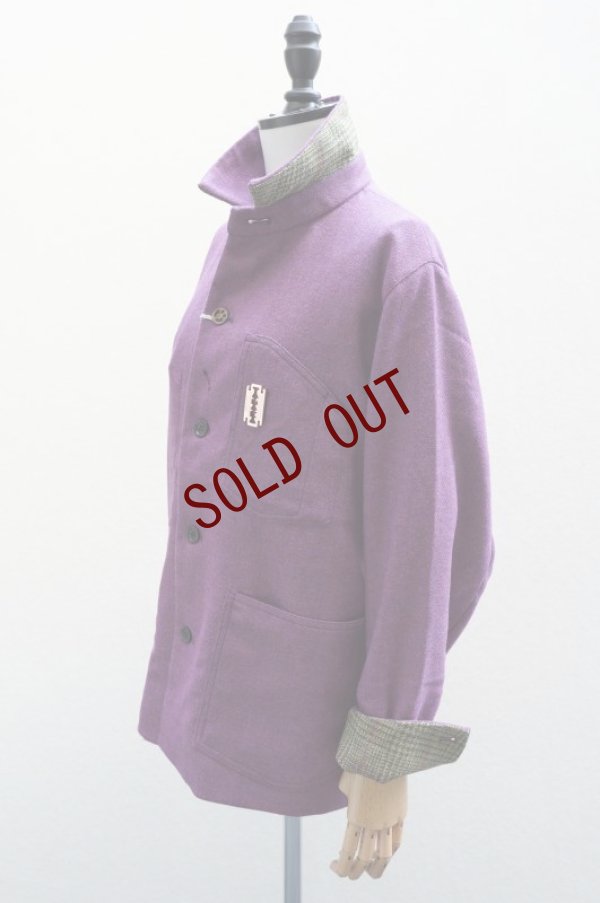 画像1: TANAKA　 THE WORK JACKET　 col.PURPLE