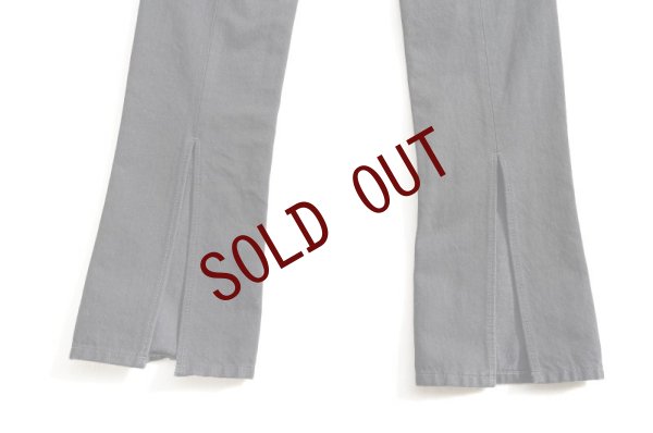 画像4: BOWTE　 DENIM SLIM SLIT PANTS　 col.BLACK