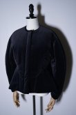 画像3: TENNE HANDCRAFTED MODERN　 VELVET PADDED JACKET　 col.NAVY (3)