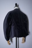 画像6: TENNE HANDCRAFTED MODERN　 VELVET PADDED JACKET　 col.NAVY (6)