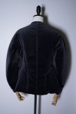 画像7: TENNE HANDCRAFTED MODERN　 VELVET PADDED JACKET　 col.NAVY (7)