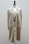 BOWTE　 WOOL GABARDINE NEW MODERN CHESTER COAT　 col.BEIGE