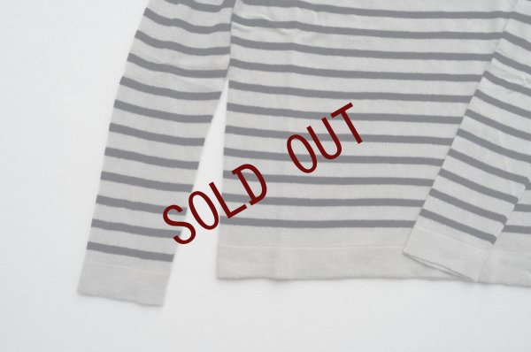 画像11: eleven 2nd   Boat Neck Border  col.Oyster