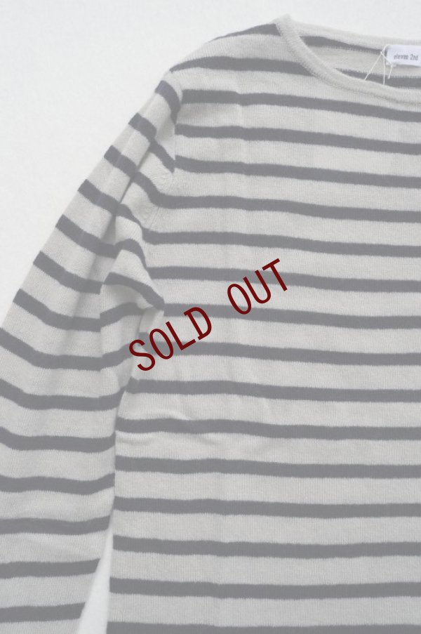 画像8: eleven 2nd   Boat Neck Border  col.Oyster