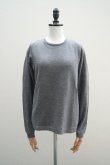 画像1: eleven 2nd   Round Neck Jumper  col.Md.Grey  (1)