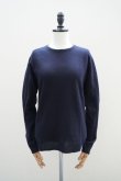 画像1: eleven 2nd   Round Neck Jumper  col.Dk.navy (1)