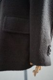 画像14:  AURALEE　 BRUSHED SURI ALPACA MOHAIR JAQUARD JACKET　 col.DARK BROWN (14)