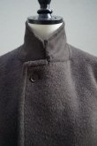 画像8:  AURALEE　 BRUSHED SURI ALPACA MOHAIR JAQUARD JACKET　 col.DARK BROWN (8)