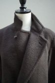 画像7:  AURALEE　 BRUSHED SURI ALPACA MOHAIR JAQUARD JACKET　 col.DARK BROWN (7)