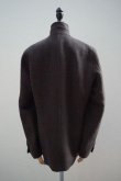 画像6:  AURALEE　 BRUSHED SURI ALPACA MOHAIR JAQUARD JACKET　 col.DARK BROWN (6)