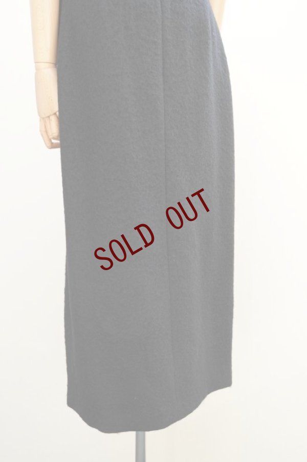 画像5:  AURALEE　 BRUSHED ALPACA WOOL MELTON SKIRT　 col.BLACK