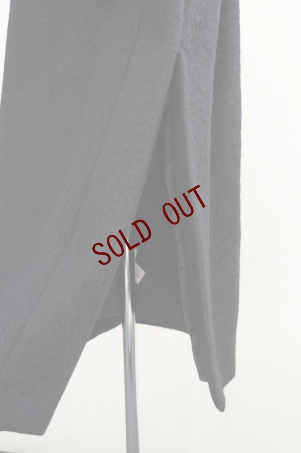 画像6:  AURALEE　 BRUSHED ALPACA WOOL MELTON SKIRT　 col.BLACK