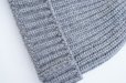 画像3:  RIVIERA　<br />CASHMERE KNIT CAP　<br />col.L.GRAY (3)