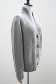 画像6: eleven 2nd   Yak Chunky V-neck Cardigan  col.Grey (6)